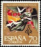 Spain 1961 Alzamiento Nacional 70 CTS Multicolor Edifil 1353